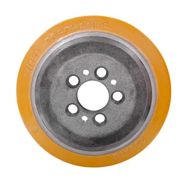 Ruota motrice 230x70 foro 45 - immagine 2