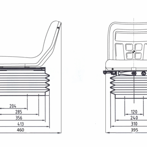 Sedile modello Mi400 - immagine 2