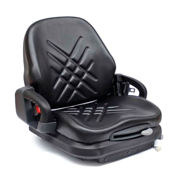 SEDILE COMFORT VGF100 in PVC nero con sospensione meccanica