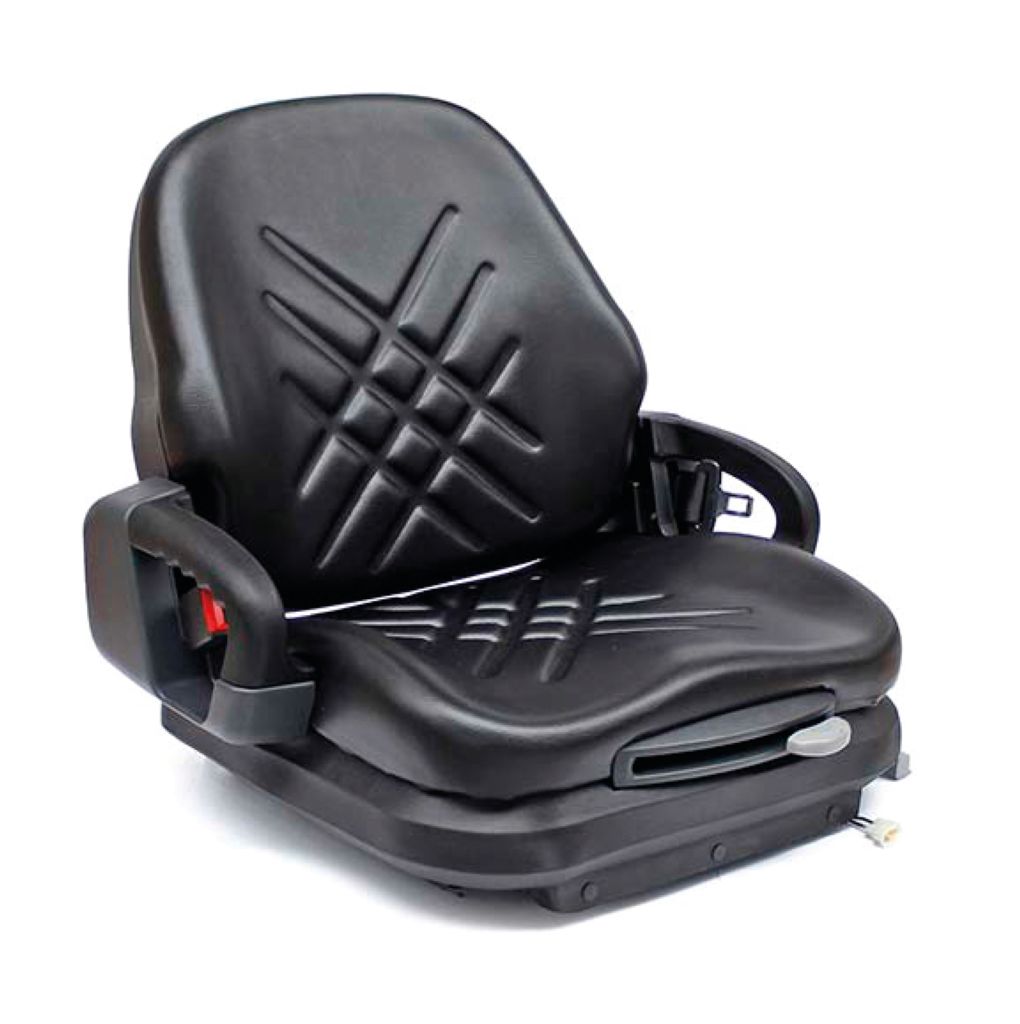 SEDILE COMFORT VGF100 in PVC nero con sospensione meccanica