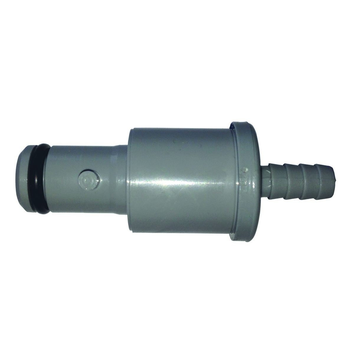 070143 Innesto rapido maschio d. 8mm per tubo da 6mm vista laterale