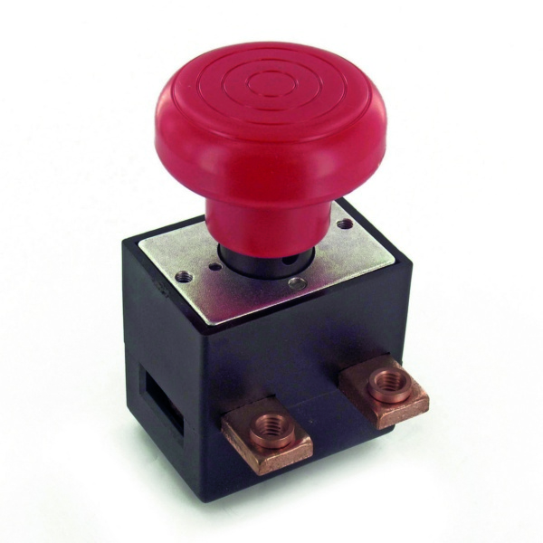 interruttore a pulsante con manopola rotonda