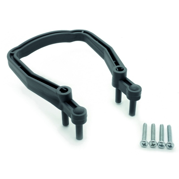 Maniglia ravioli 160/320a nera in policarbonato