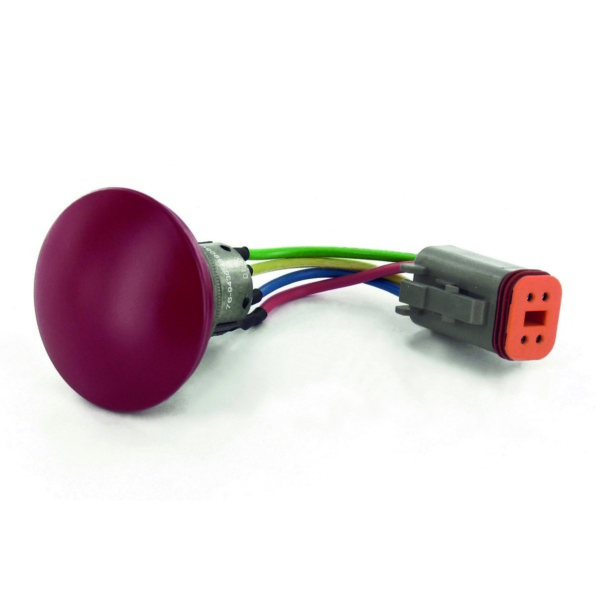 interruttore d'emergenza sw155-1 vista frontale