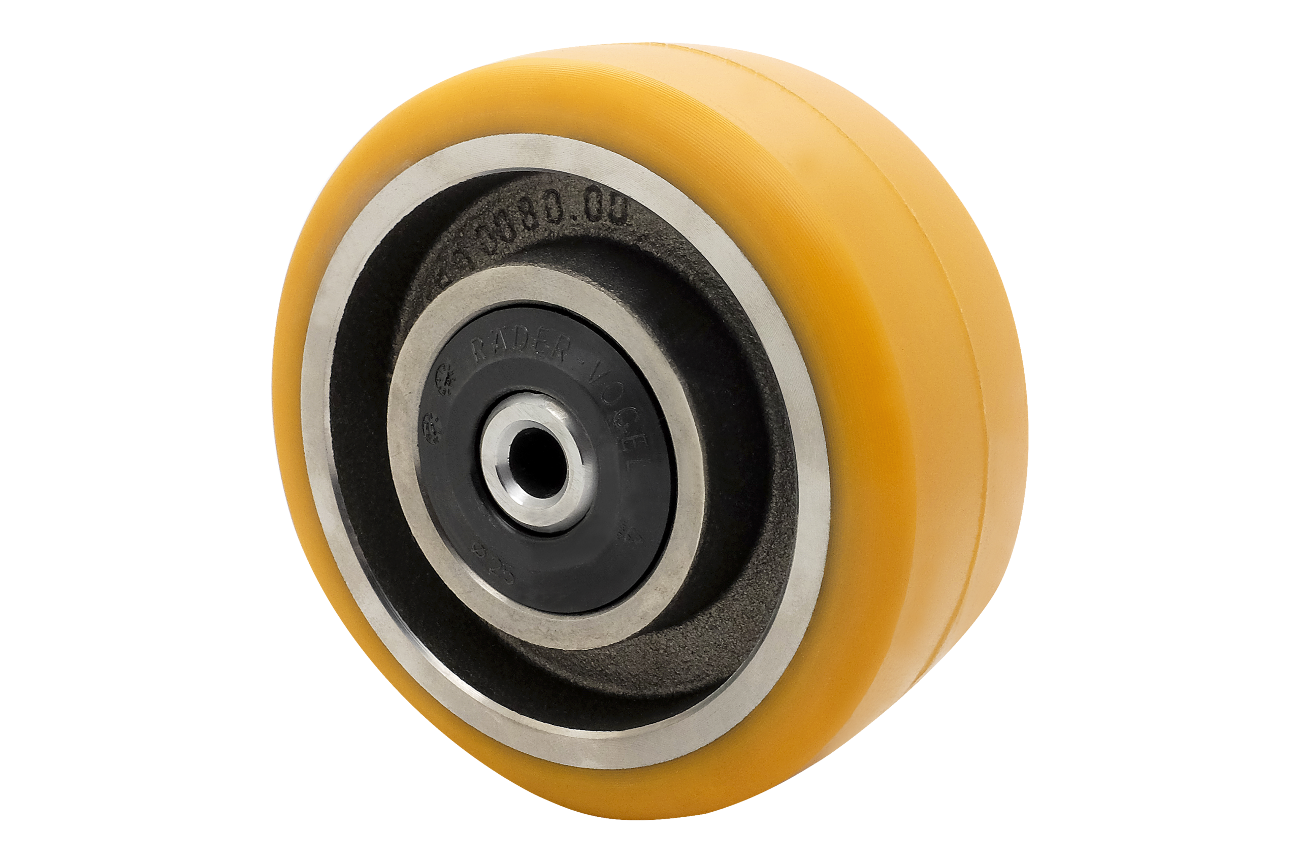 000108-1 Ruota Pivot Poliuretano Ø140×60 mm Cuscinetto Impermeabile 6006