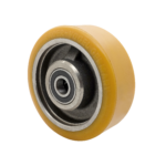 Ruota Pivot Poliuretano Ø150×50 mm Foro 20 mm Cuscinetto 6204