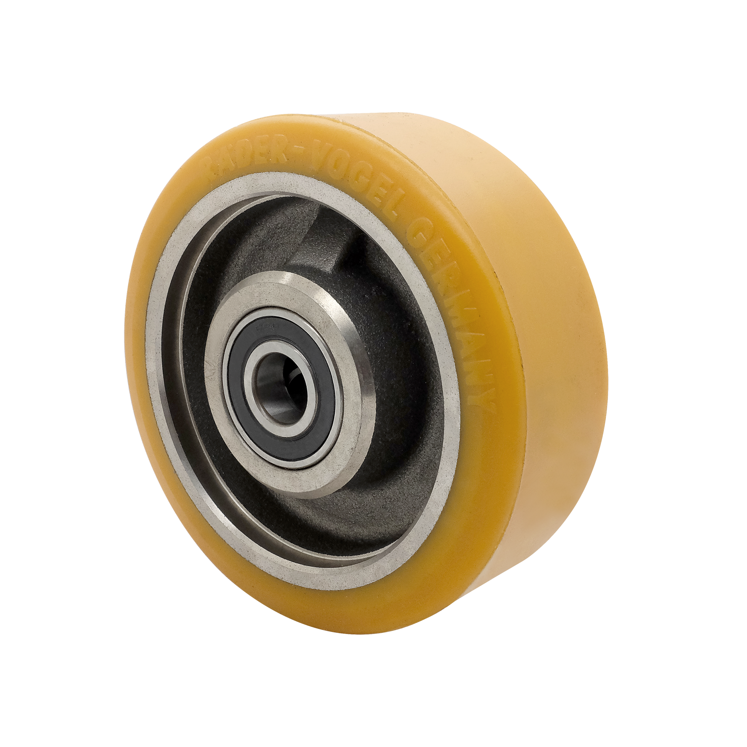 000567 Ruota Pivot Poliuretano Ø140×60 mm Cuscinetto Impermeabile 6006