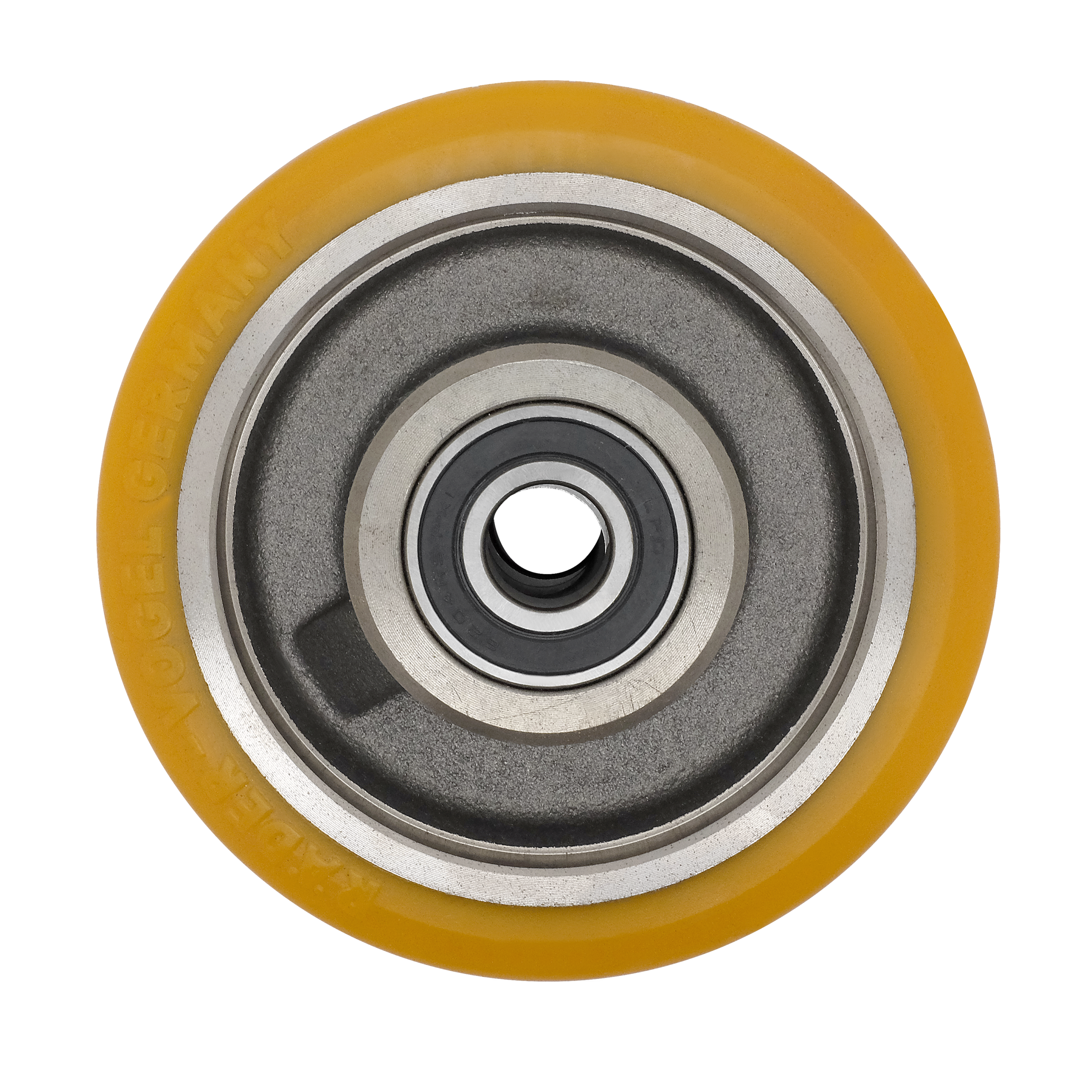 Ruota Pivot Poliuretano Ø140×60 mm Cuscinetto Impermeabile 6006