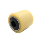 Rullo in Vulkollan® 85×85 mm Con Cuscinetto Foro Ø25 mm