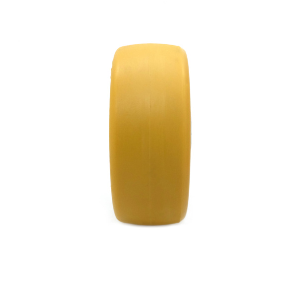 Ruota Pivot Poliuretano Ø140×54 mm Foro 20 mm Cuscinetto 6204