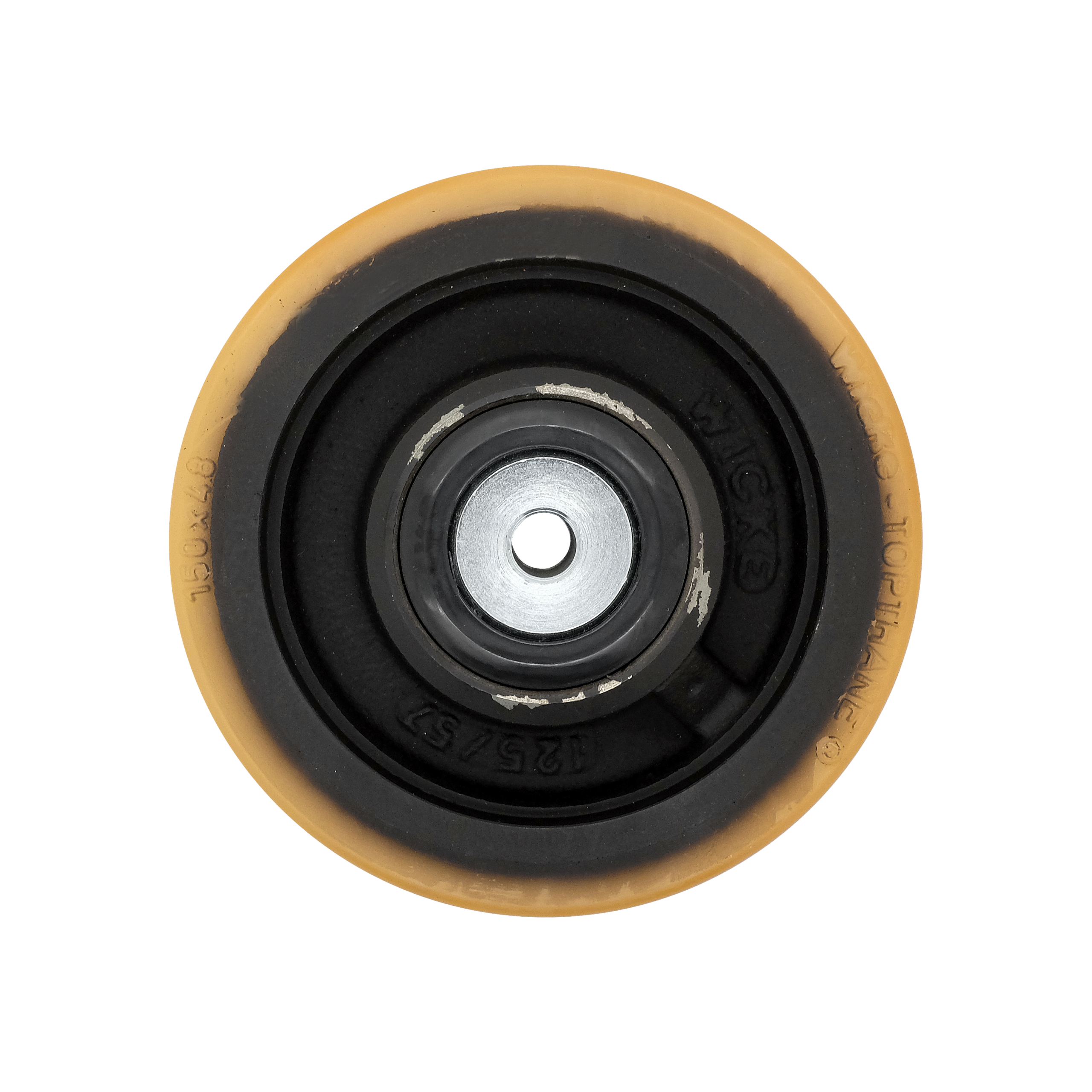 Ruota Pivot Vulkollan Ø150×50 mm Foro 12 mm Cuscinetto Standard