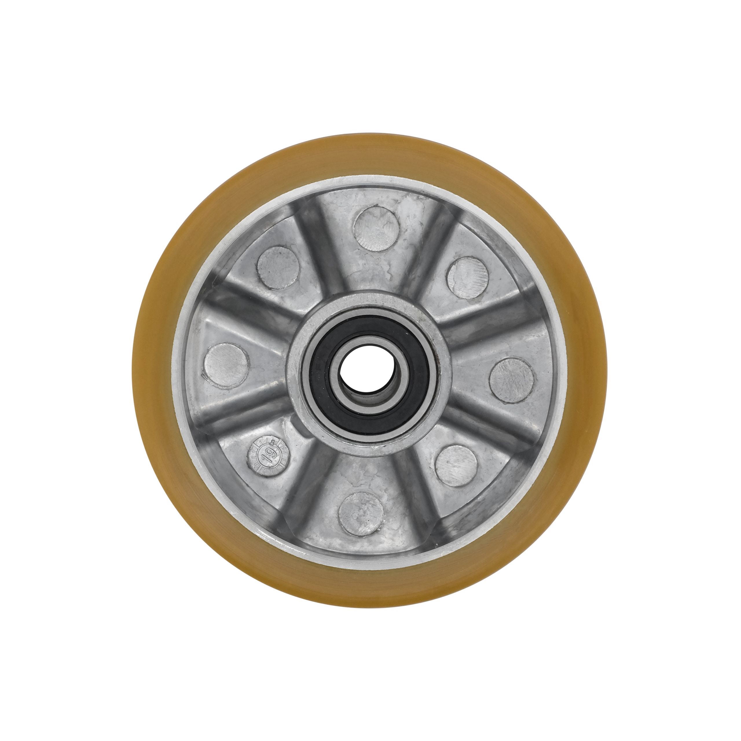 Ruota Pivot Ø125×40 mm Foro 15 mm Cuscinetto 6202