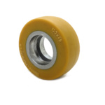 Ruota Pivot Ø100×40 mm Senza Cuscinetto Camera Ø47 mm