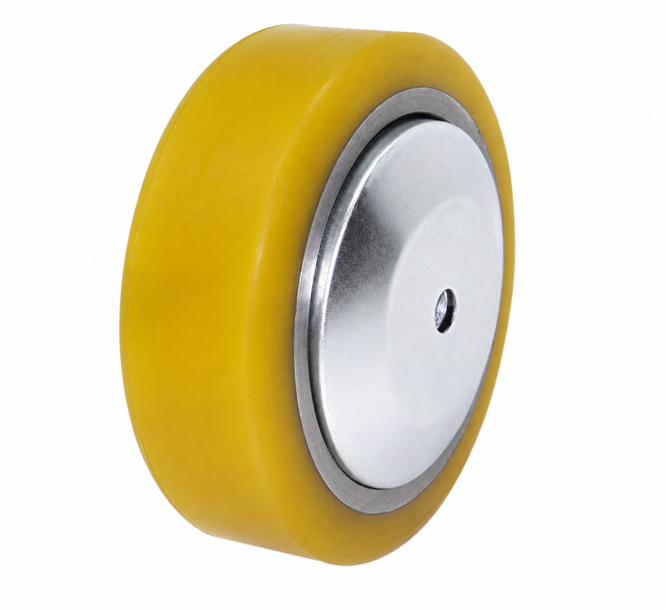Ruota pivot 150x48 1 Ruota Pivot Vulkollan Ø150×48 mm Foro 12 mm Cuscinetto Standard Impermeabile